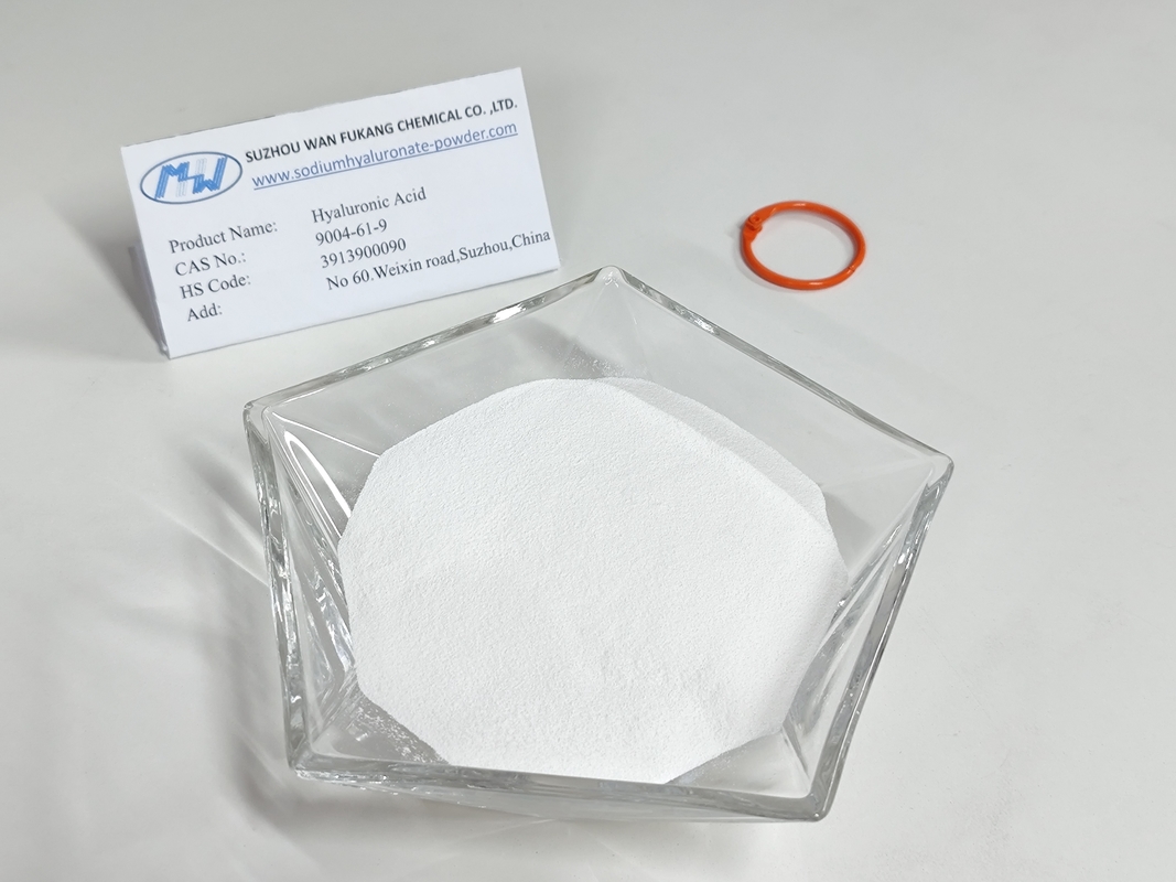 PH 6.0-7.5 히알루론산 식품 등급 흰색 분말 안전 고 순도