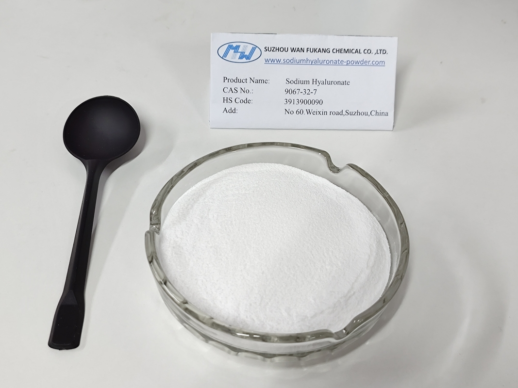 고 검사 나트륨 히알루나트 분말 피부 관리 제품 원자재 CAS 9067 32 7